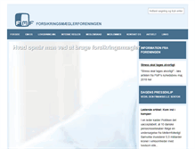Tablet Screenshot of fmf.dk